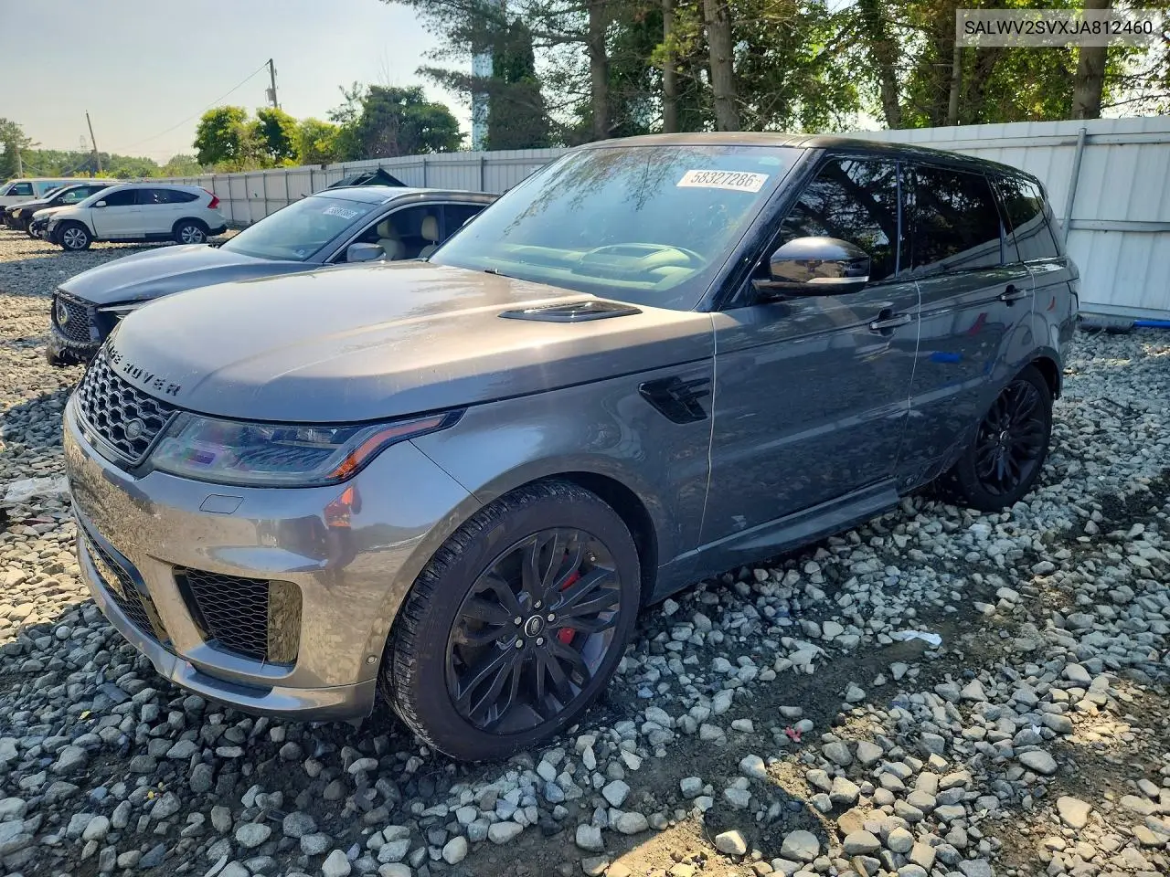 2018 Land Rover Range Rover Sport Hse Dynamic VIN: SALWV2SVXJA812460 Lot: 58327286