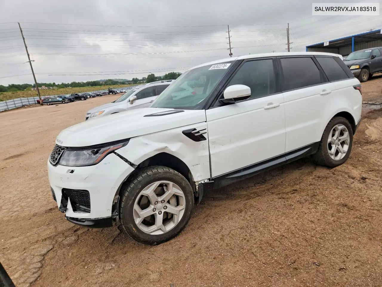 2018 Land Rover Range Rover Sport Hse VIN: SALWR2RVXJA183518 Lot: 58362276