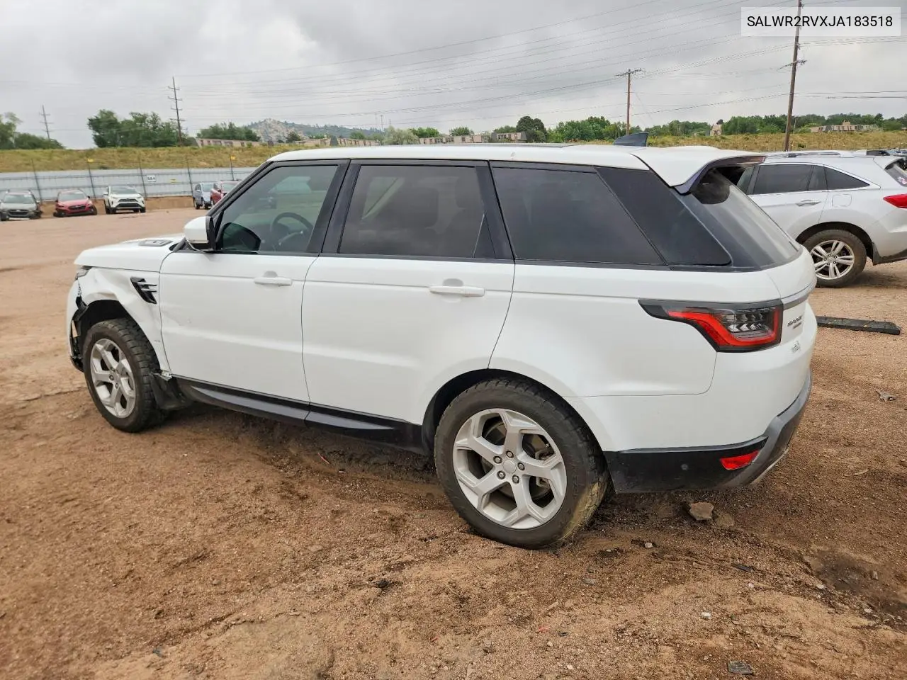 2018 Land Rover Range Rover Sport Hse VIN: SALWR2RVXJA183518 Lot: 58362276