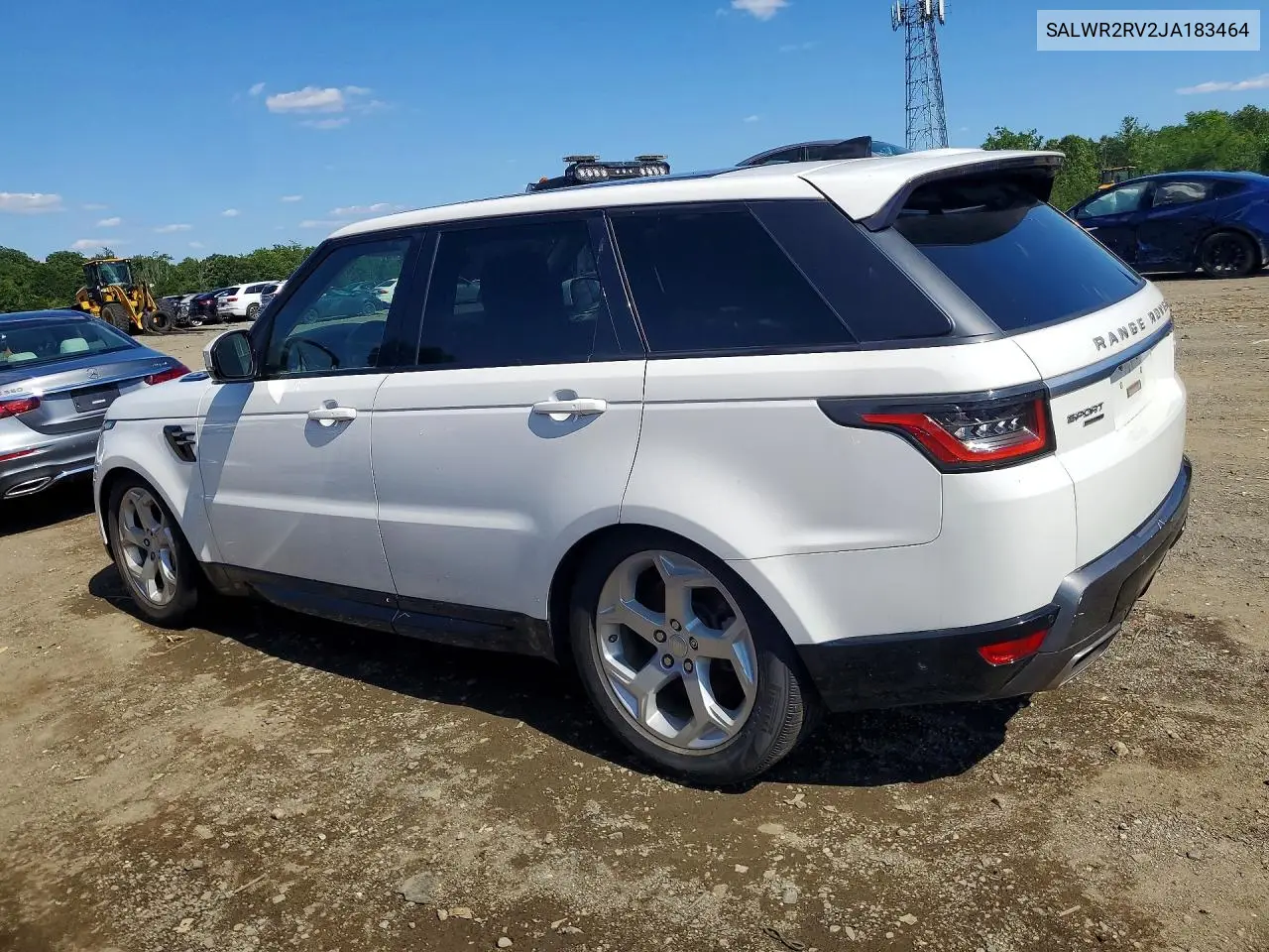 2018 Land Rover Range Rover Sport Hse VIN: SALWR2RV2JA183464 Lot: 58429206