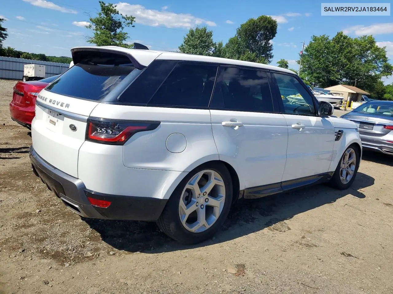 2018 Land Rover Range Rover Sport Hse VIN: SALWR2RV2JA183464 Lot: 58429206