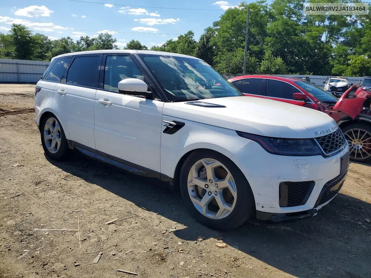 2018 Land Rover Range Rover Sport Hse VIN: SALWR2RV2JA183464 Lot: 58429206