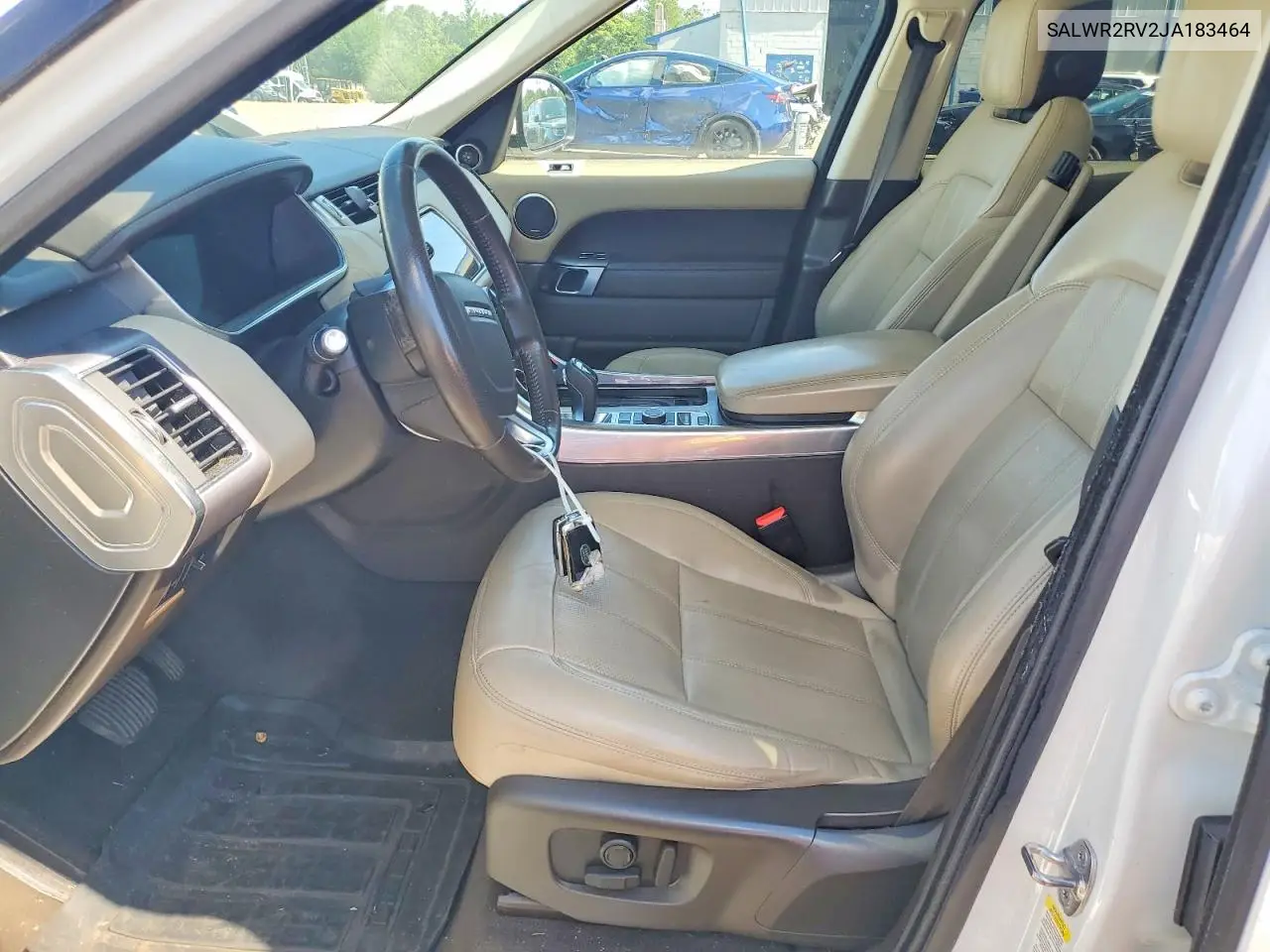 2018 Land Rover Range Rover Sport Hse VIN: SALWR2RV2JA183464 Lot: 58429206