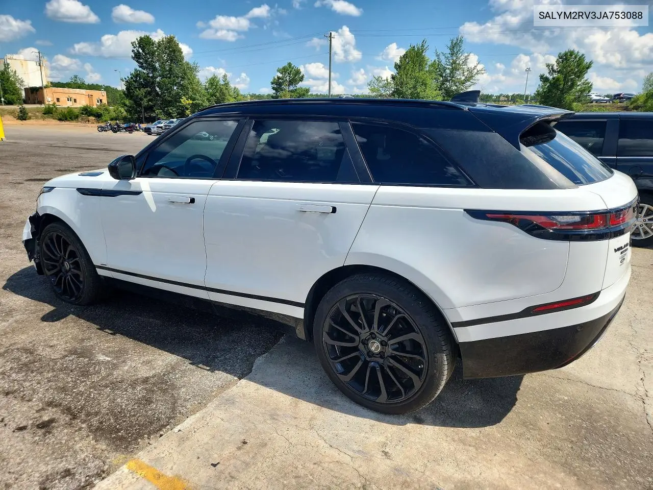 2018 Land Rover Range Rover Velar R-Dynamic Hse VIN: SALYM2RV3JA753088 Lot: 58797126