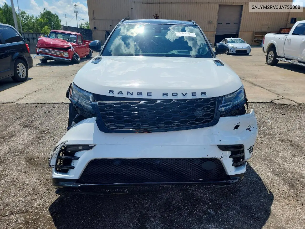 2018 Land Rover Range Rover Velar R-Dynamic Hse VIN: SALYM2RV3JA753088 Lot: 58797126