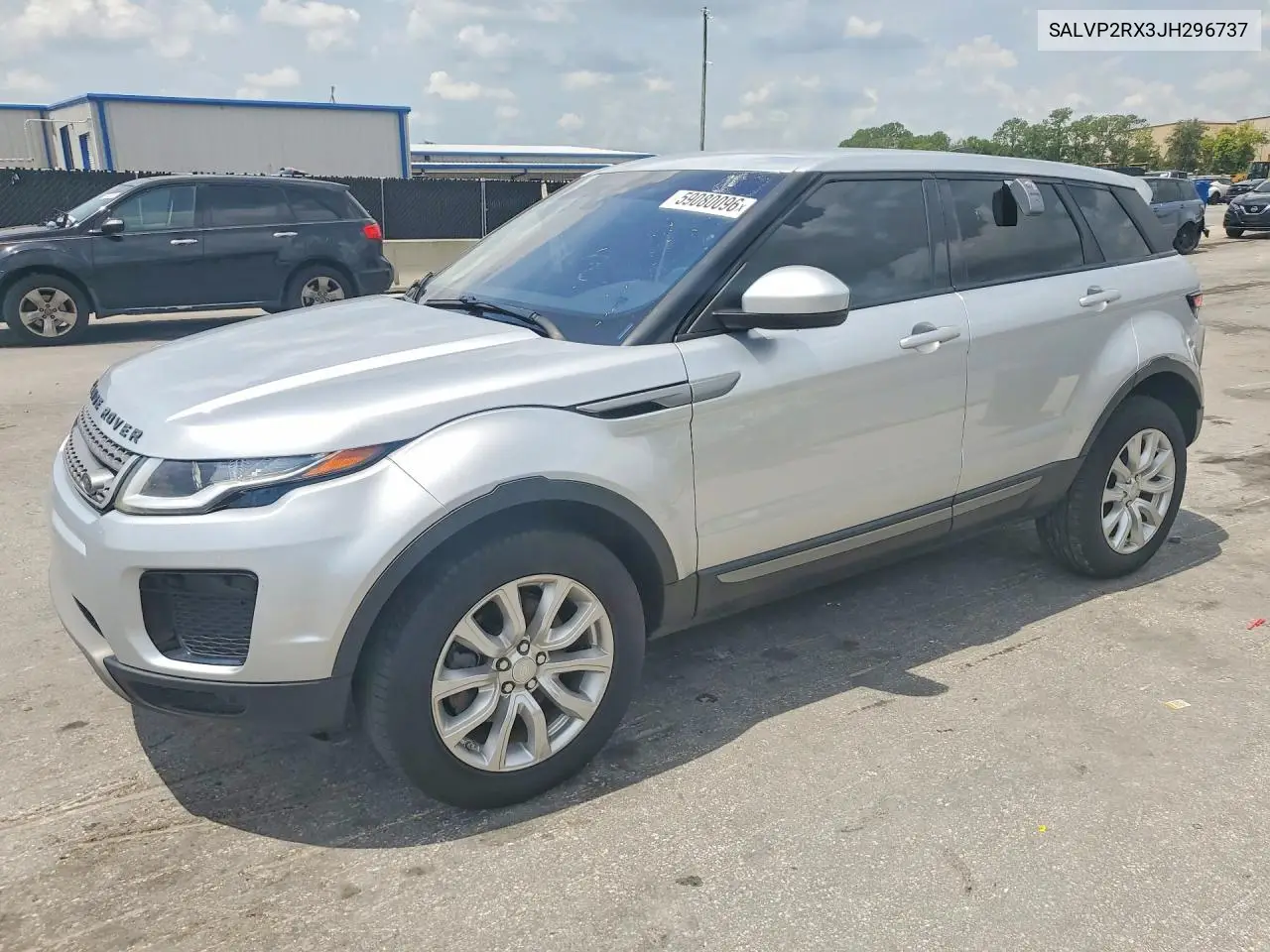 2018 Land Rover Range Rover Evoque Se VIN: SALVP2RX3JH296737 Lot: 59080096