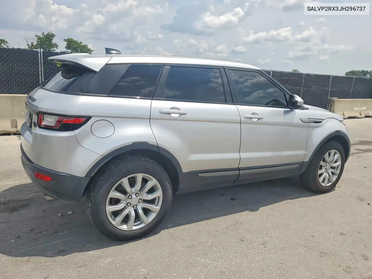 2018 Land Rover Range Rover Evoque Se VIN: SALVP2RX3JH296737 Lot: 59080096