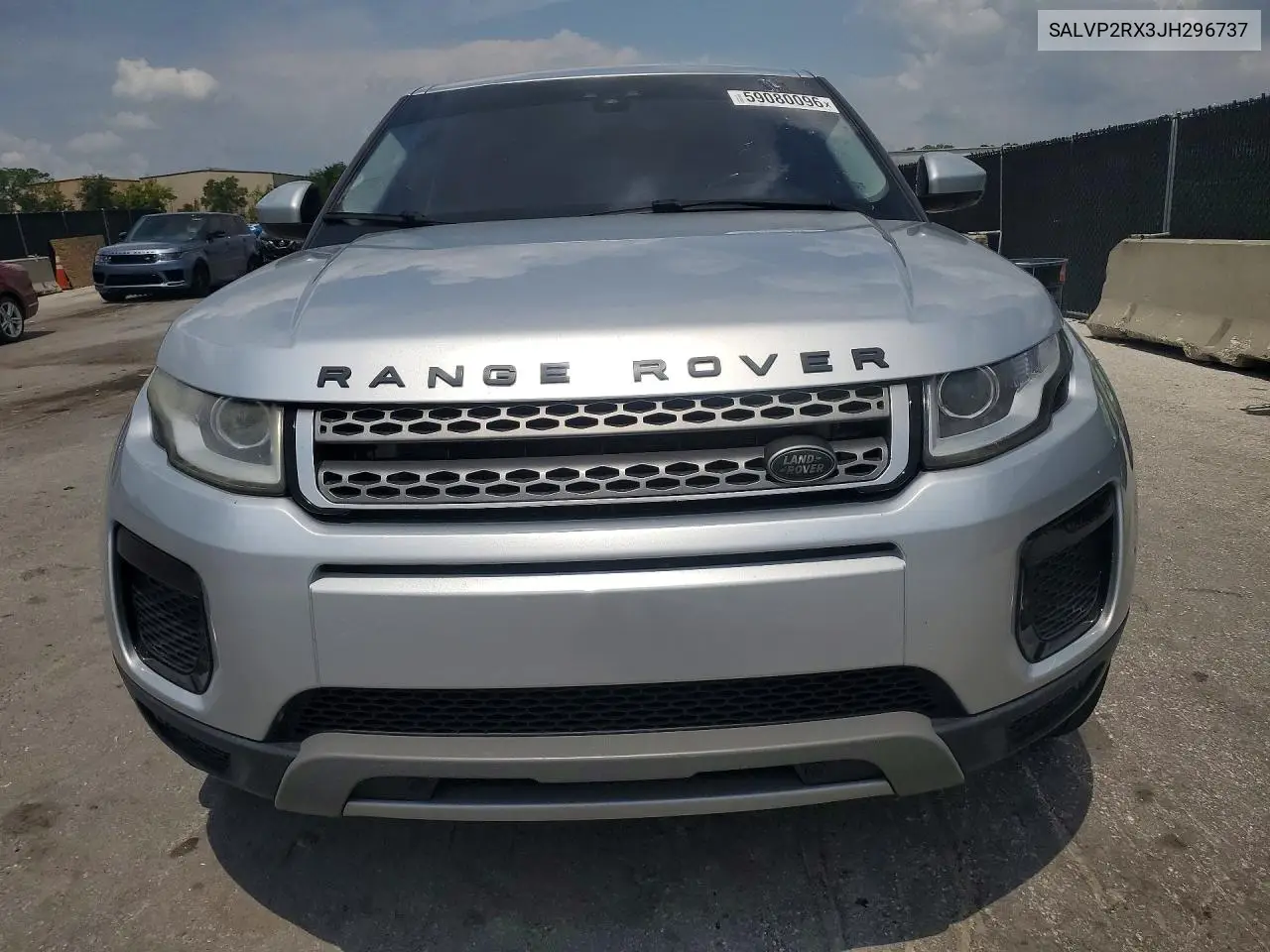 2018 Land Rover Range Rover Evoque Se VIN: SALVP2RX3JH296737 Lot: 59080096