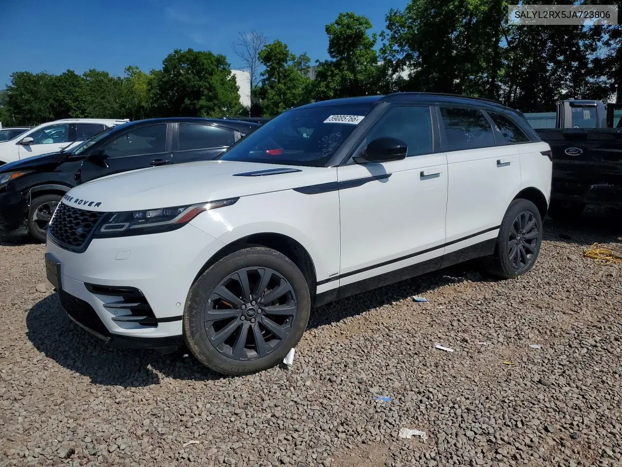 2018 Land Rover Range Rover Velar R-Dynamic Se VIN: SALYL2RX5JA723806 Lot: 59085766