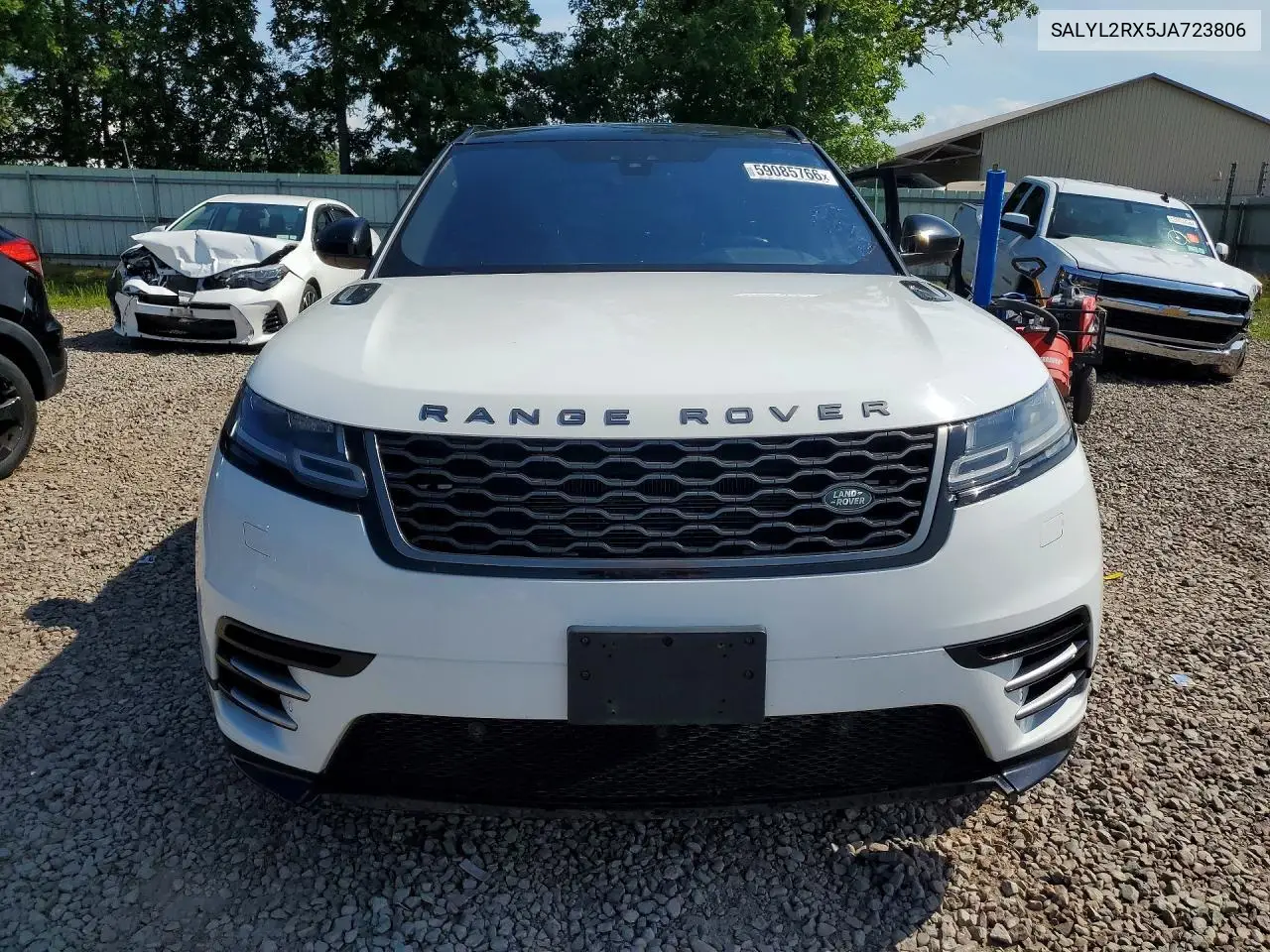 2018 Land Rover Range Rover Velar R-Dynamic Se VIN: SALYL2RX5JA723806 Lot: 59085766