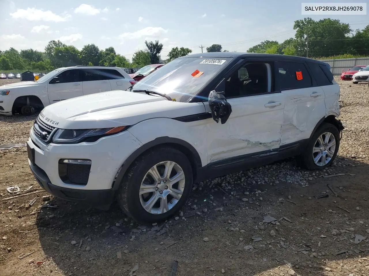 2018 Land Rover Range Rover Evoque Se VIN: SALVP2RX8JH269078 Lot: 59105676