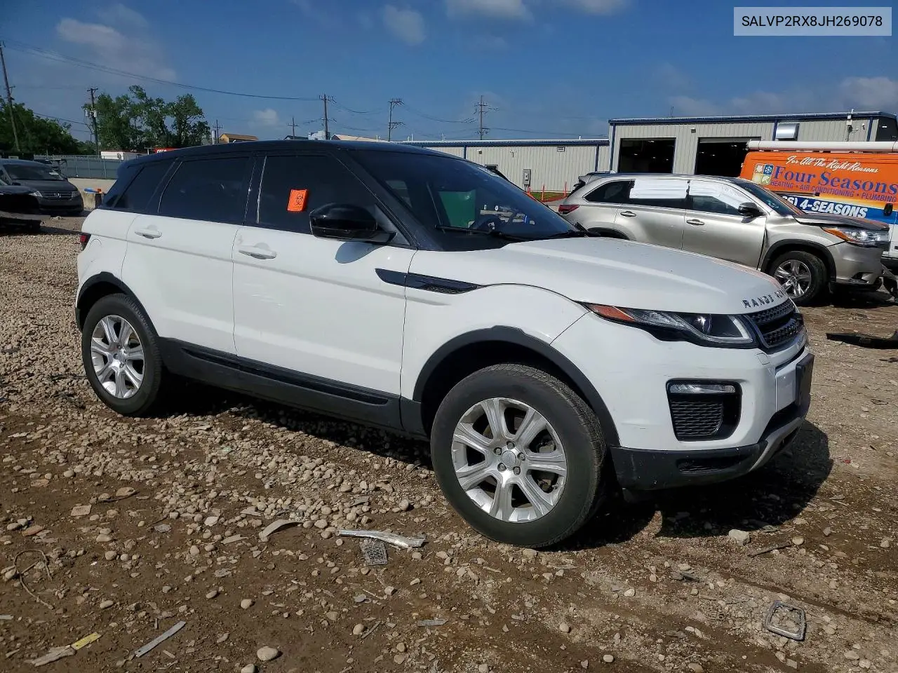 2018 Land Rover Range Rover Evoque Se VIN: SALVP2RX8JH269078 Lot: 59105676