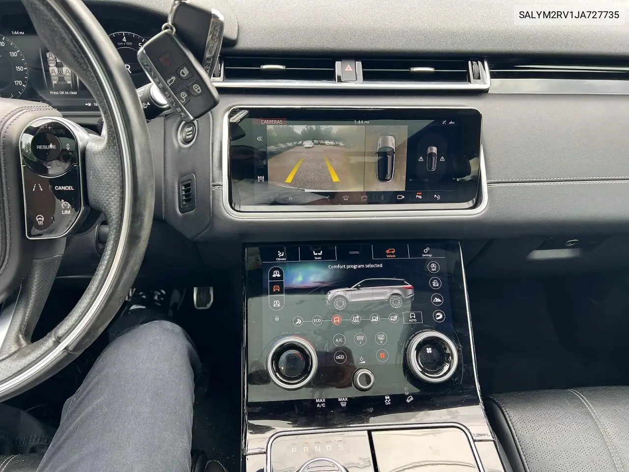 2018 Land Rover Range Rover Velar R-Dynamic Hse VIN: SALYM2RV1JA727735 Lot: 59404446