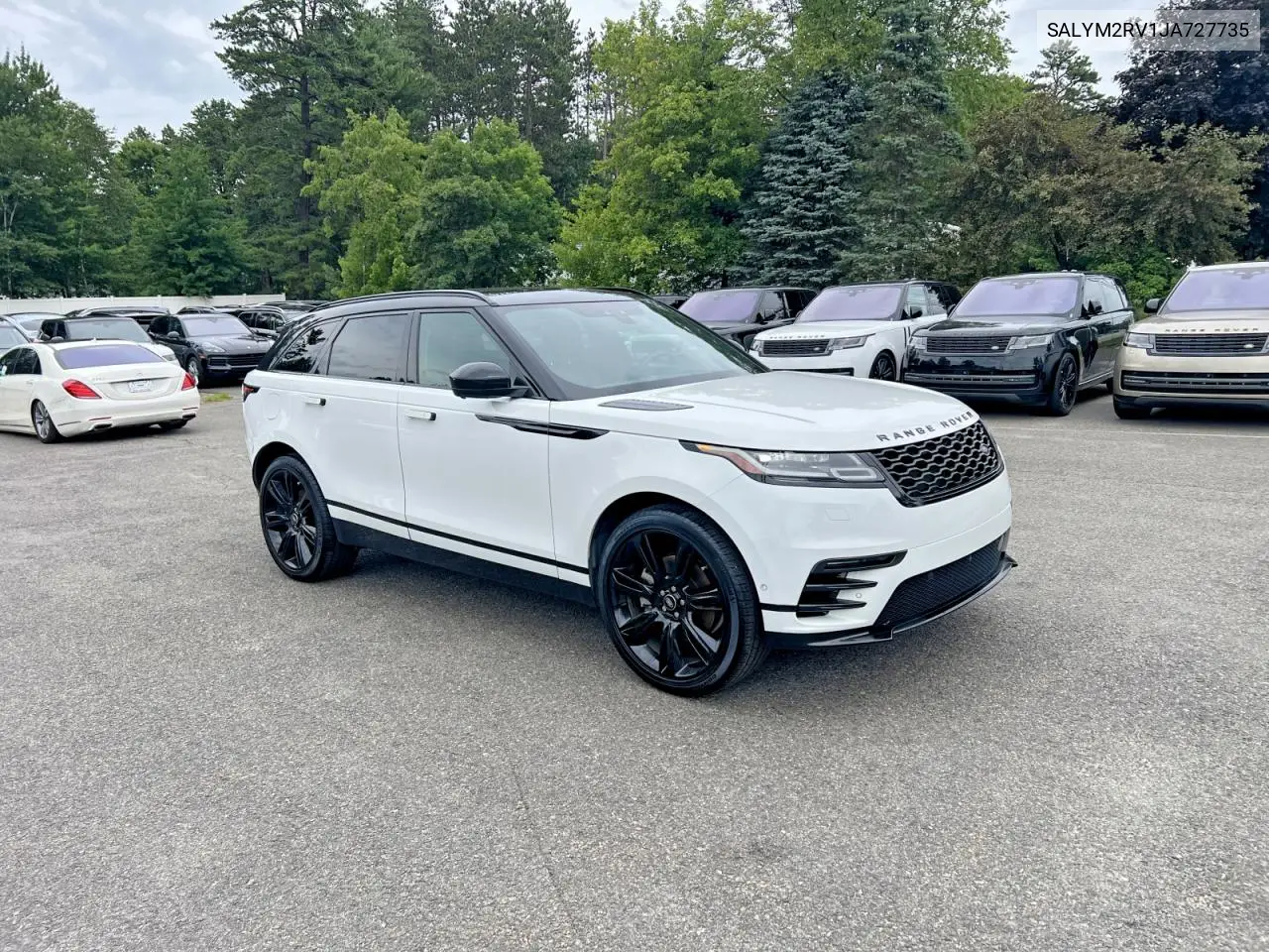 2018 Land Rover Range Rover Velar R-Dynamic Hse VIN: SALYM2RV1JA727735 Lot: 59404446