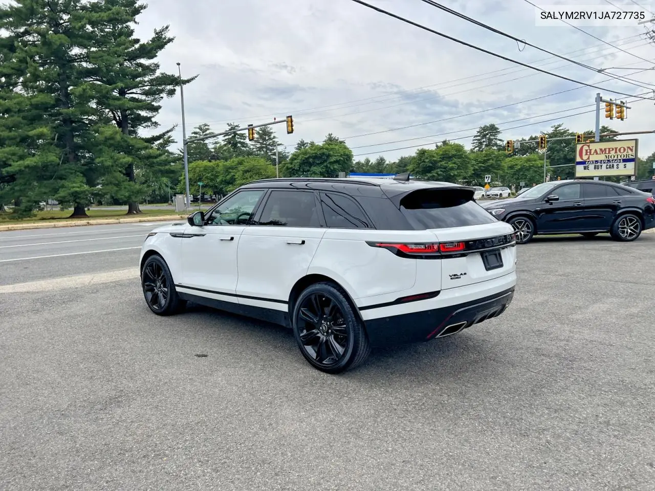 2018 Land Rover Range Rover Velar R-Dynamic Hse VIN: SALYM2RV1JA727735 Lot: 59404446