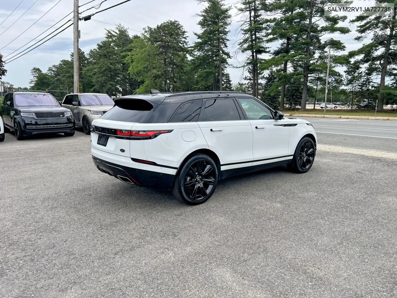 2018 Land Rover Range Rover Velar R-Dynamic Hse VIN: SALYM2RV1JA727735 Lot: 59404446