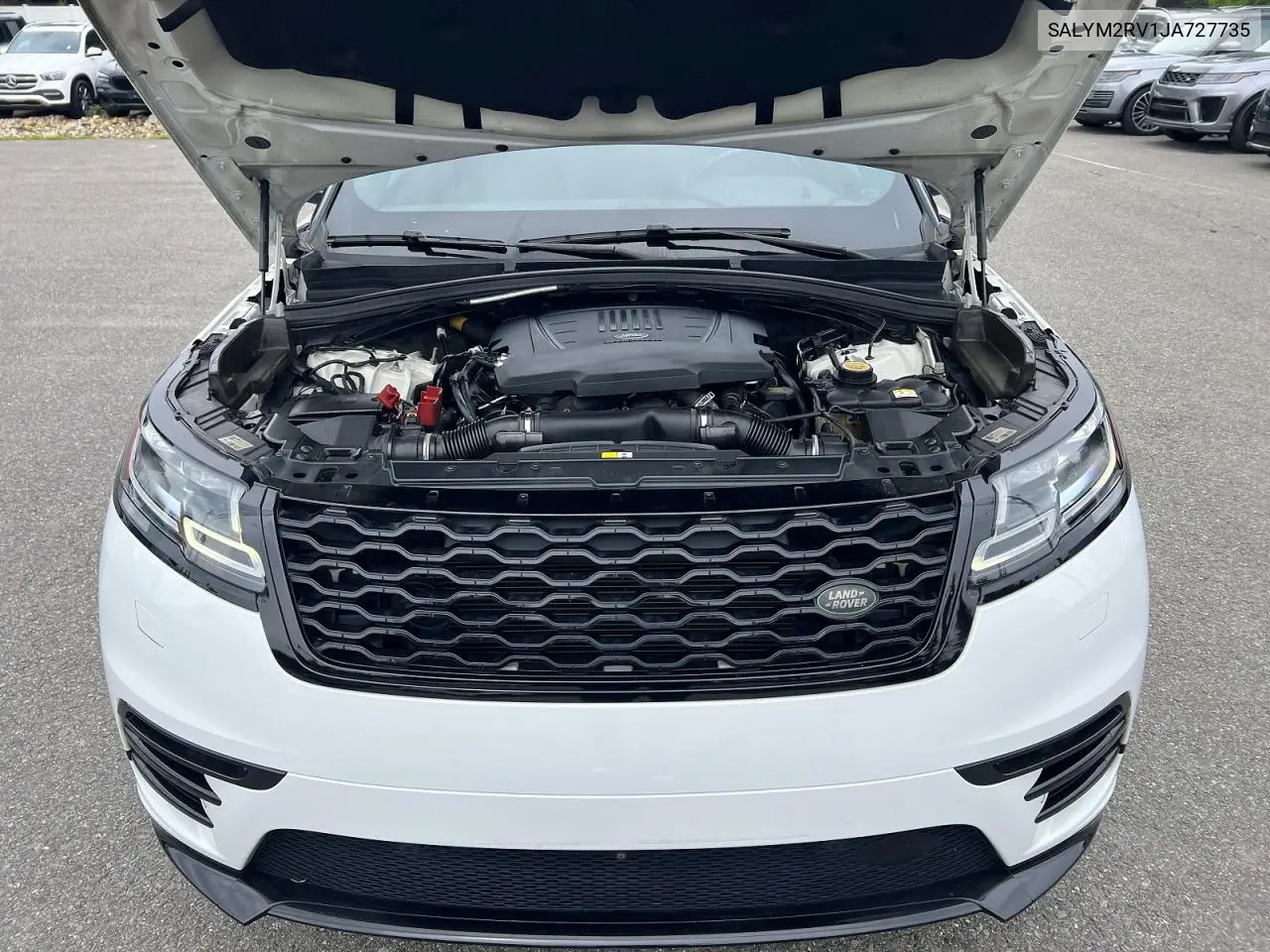 2018 Land Rover Range Rover Velar R-Dynamic Hse VIN: SALYM2RV1JA727735 Lot: 59404446