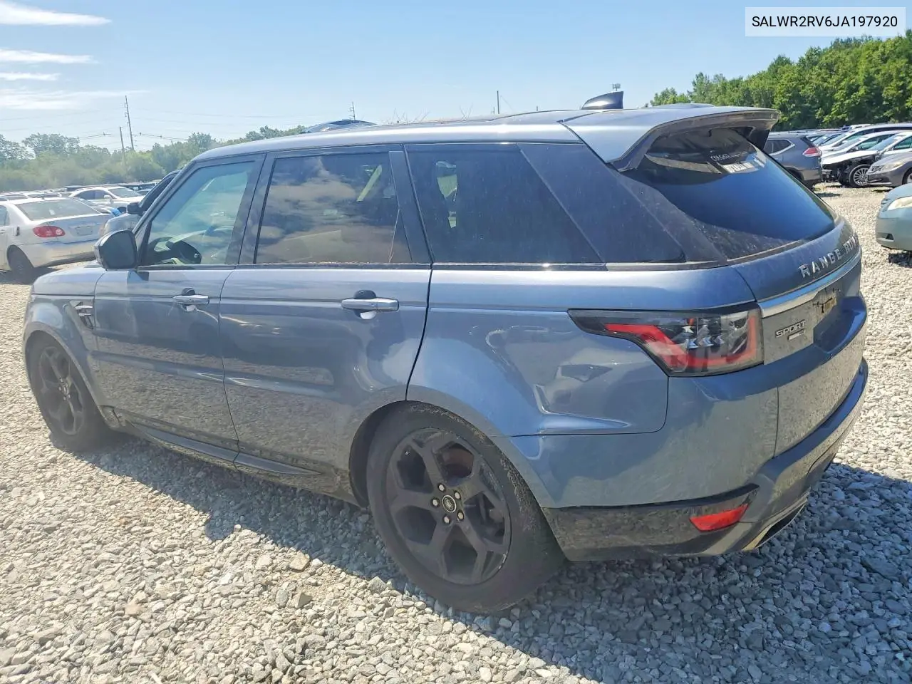 2018 Land Rover Range Rover Sport Hse VIN: SALWR2RV6JA197920 Lot: 59551306