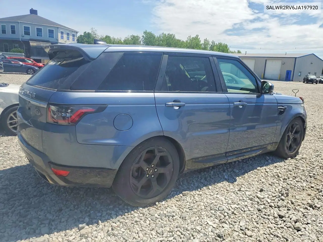 2018 Land Rover Range Rover Sport Hse VIN: SALWR2RV6JA197920 Lot: 59551306