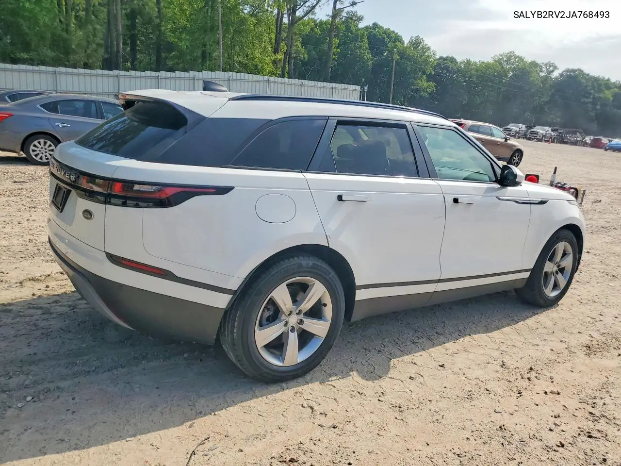 2018 Land Rover Range Rover Velar S VIN: SALYB2RV2JA768493 Lot: 59623256