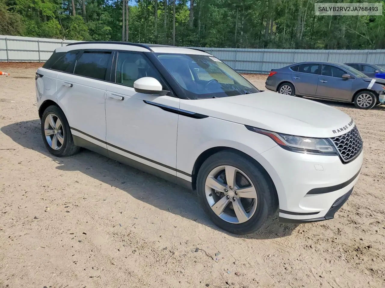 2018 Land Rover Range Rover Velar S VIN: SALYB2RV2JA768493 Lot: 59623256