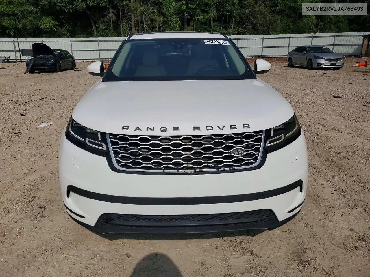 2018 Land Rover Range Rover Velar S VIN: SALYB2RV2JA768493 Lot: 59623256