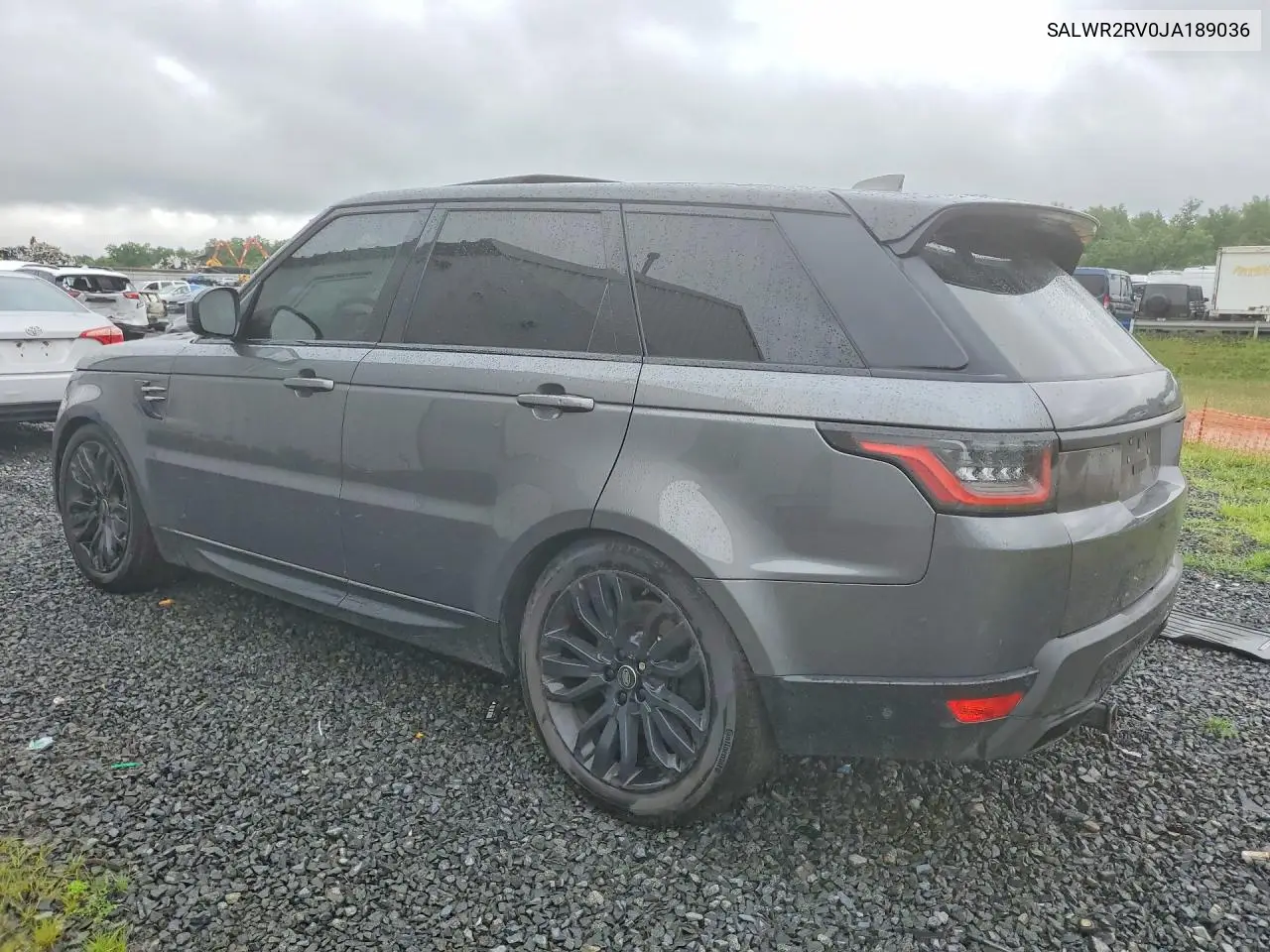 2018 Land Rover Range Rover Sport Hse VIN: SALWR2RV0JA189036 Lot: 59663766