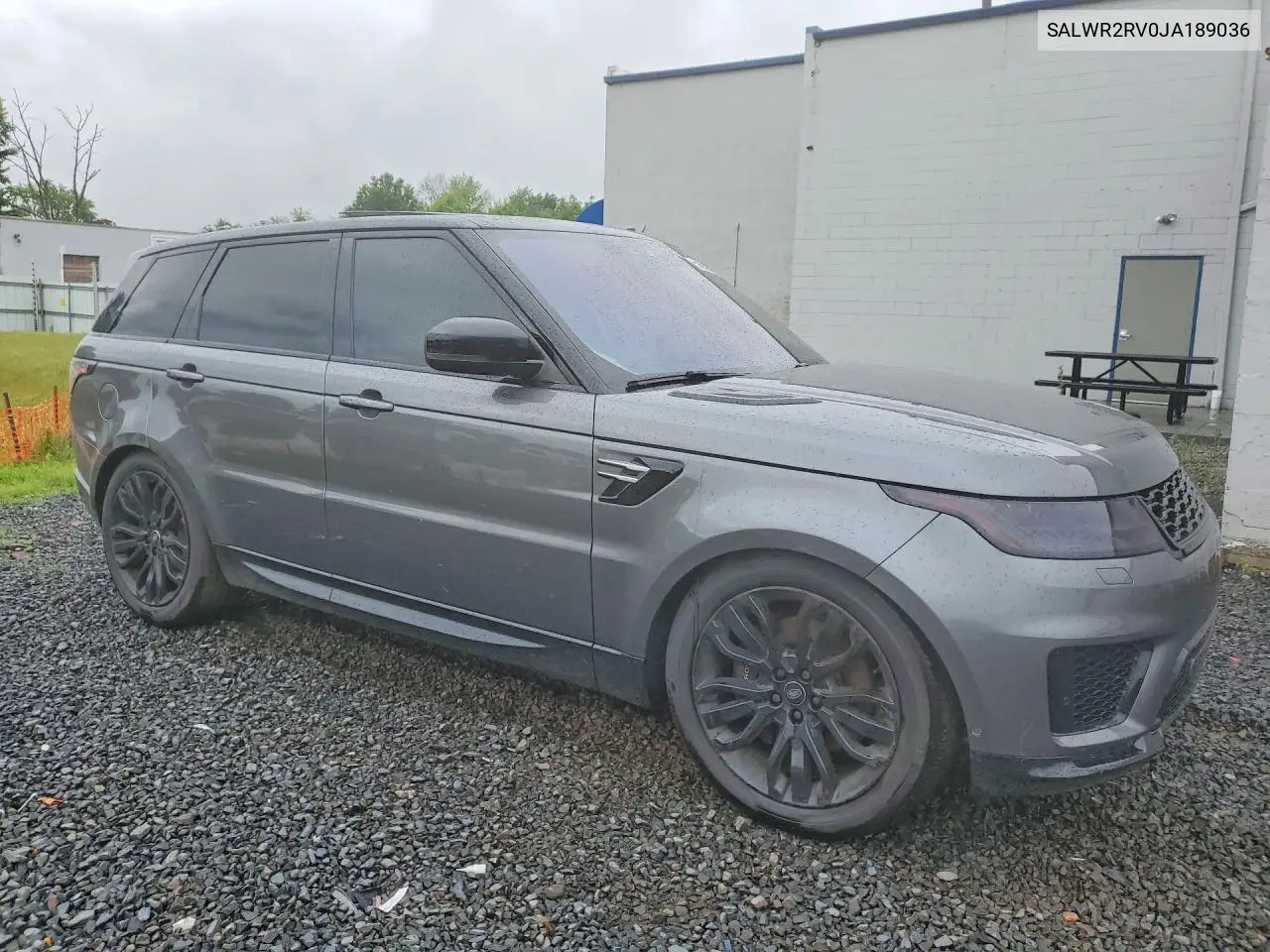 2018 Land Rover Range Rover Sport Hse VIN: SALWR2RV0JA189036 Lot: 59663766