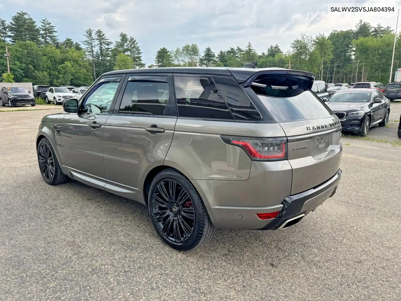2018 Land Rover Range Rover Sport Hse Dynamic VIN: SALWV2SV5JA804394 Lot: 59714666