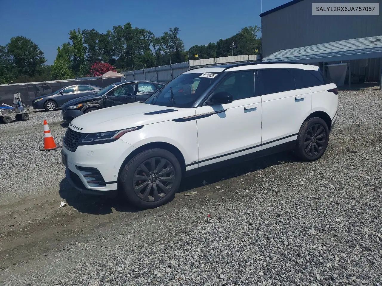 2018 Land Rover Range Rover Velar R-Dynamic Se VIN: SALYL2RX6JA757057 Lot: 59729836