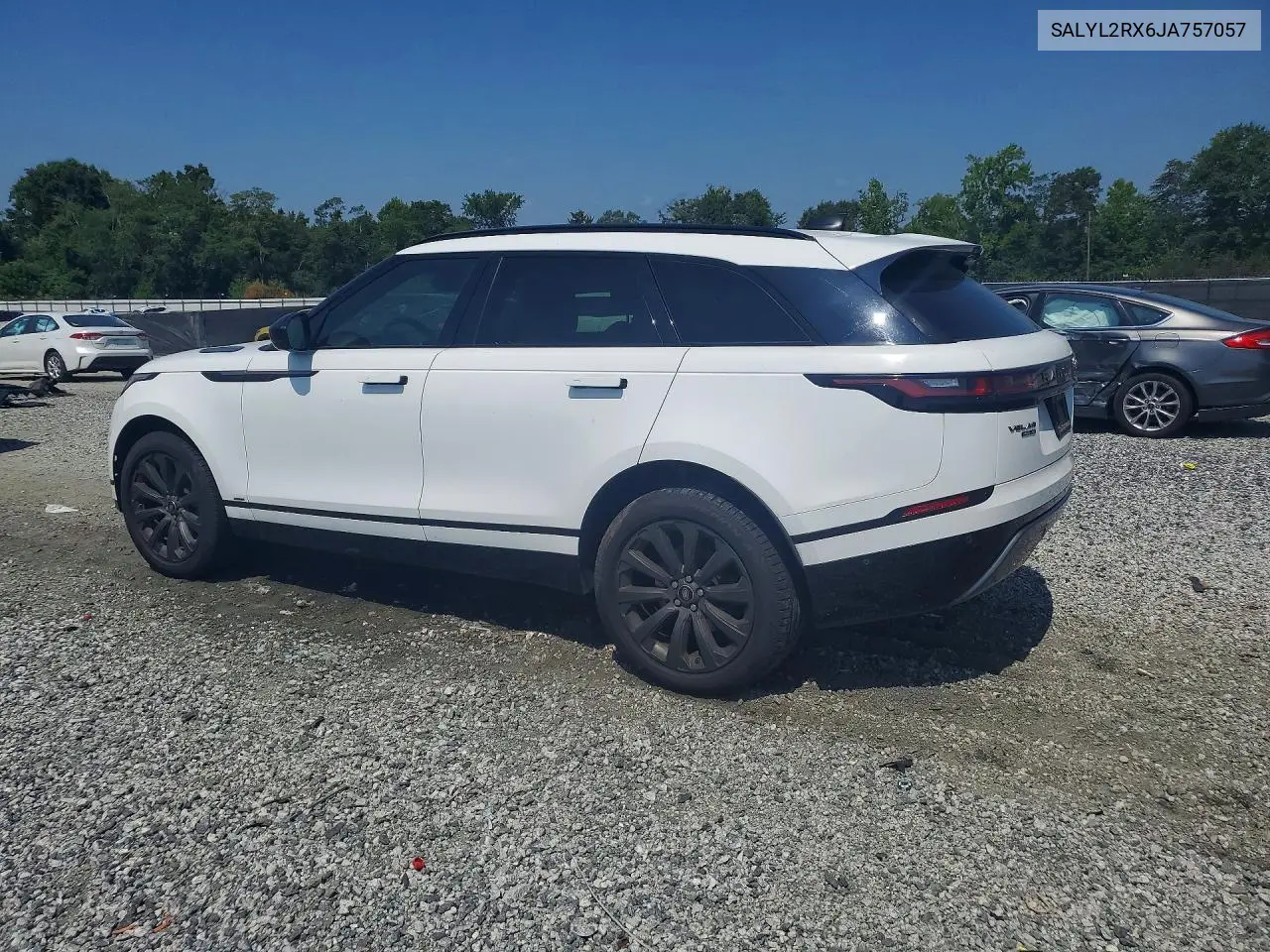 2018 Land Rover Range Rover Velar R-Dynamic Se VIN: SALYL2RX6JA757057 Lot: 59729836