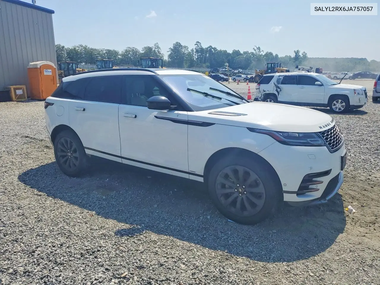 2018 Land Rover Range Rover Velar R-Dynamic Se VIN: SALYL2RX6JA757057 Lot: 59729836