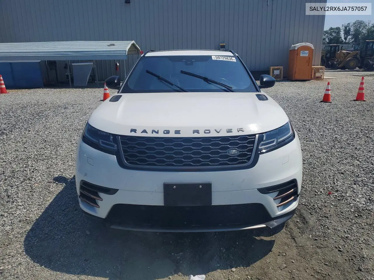 2018 Land Rover Range Rover Velar R-Dynamic Se VIN: SALYL2RX6JA757057 Lot: 59729836