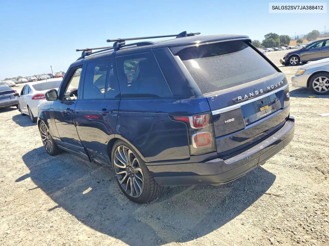 2018 Land Rover Range Rover Hse VIN: SALGS2SV7JA388412 Lot: 60086856