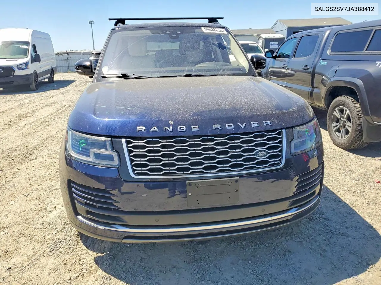 2018 Land Rover Range Rover Hse VIN: SALGS2SV7JA388412 Lot: 60086856