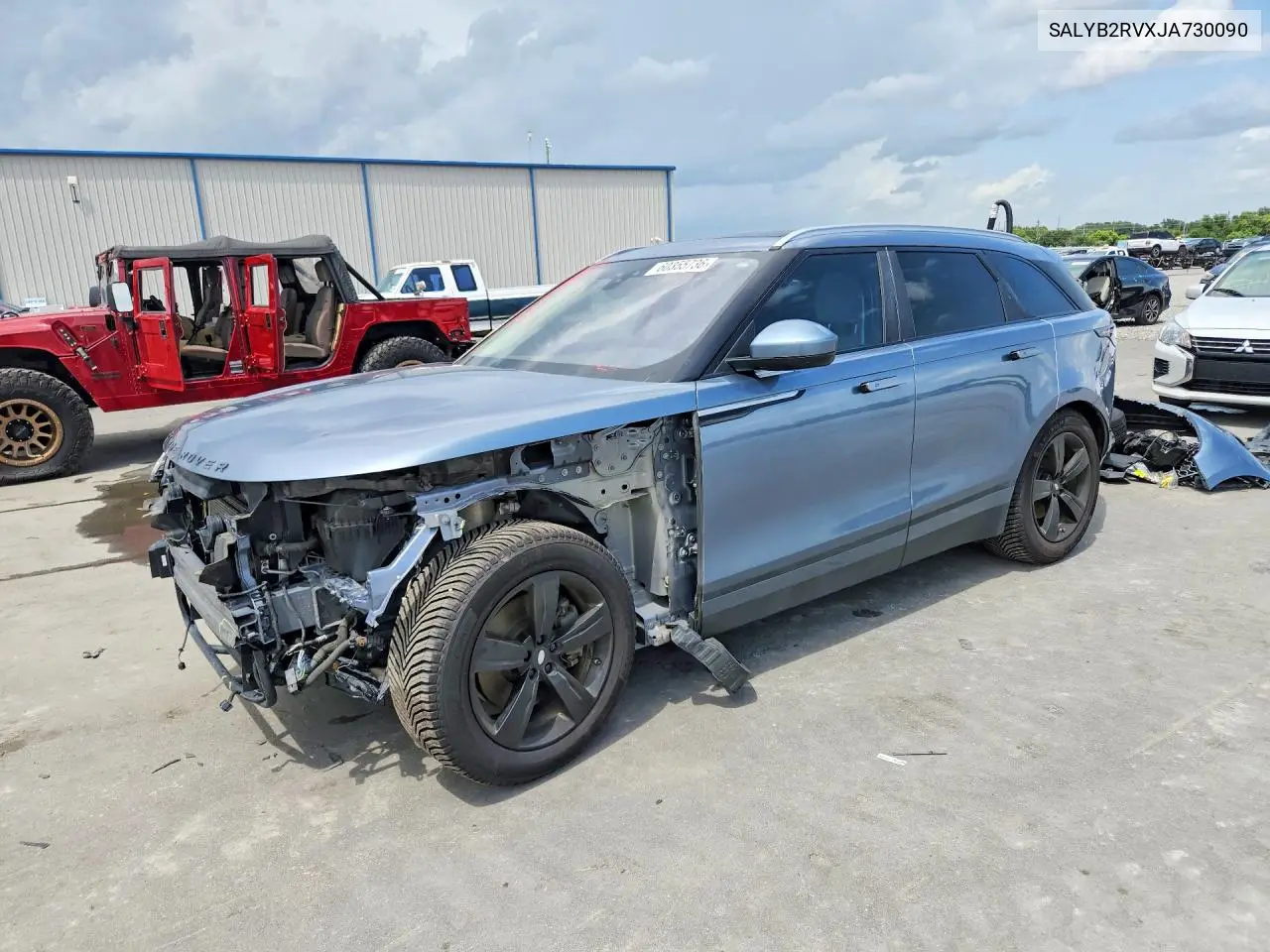 2018 Land Rover Range Rover Velar S VIN: SALYB2RVXJA730090 Lot: 60355736