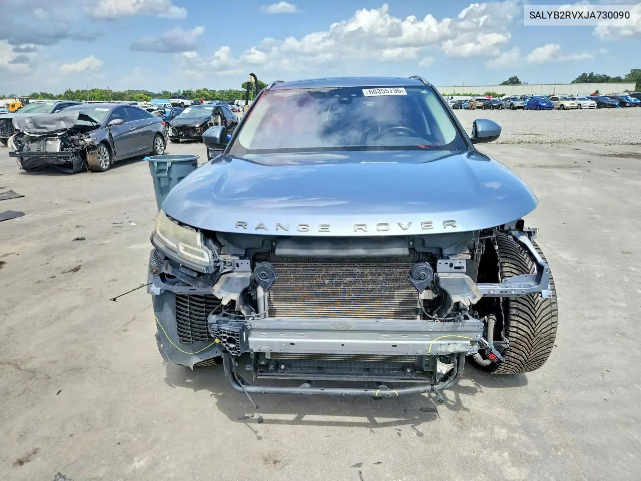 2018 Land Rover Range Rover Velar S VIN: SALYB2RVXJA730090 Lot: 60355736