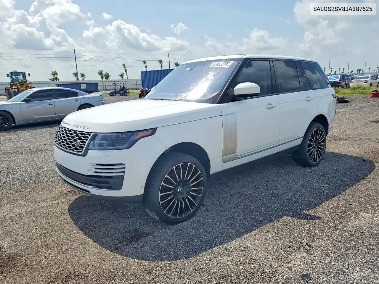 2018 Land Rover Range Rover Hse VIN: SALGS2SV8JA387625 Lot: 60453216