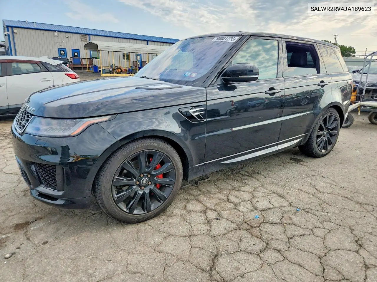 2018 Land Rover Range Rover Sport Hse VIN: SALWR2RV4JA189623 Lot: 60881276