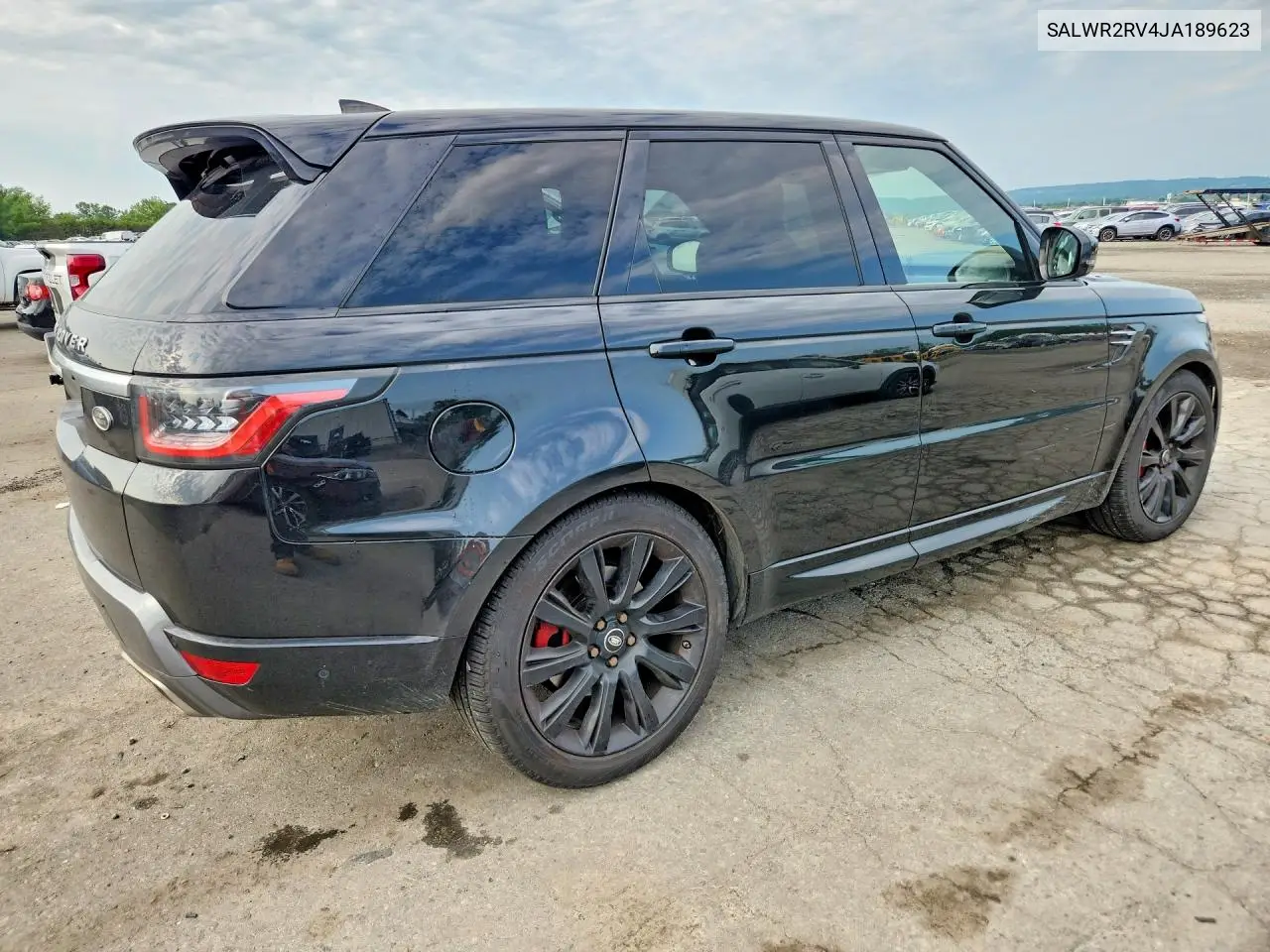 2018 Land Rover Range Rover Sport Hse VIN: SALWR2RV4JA189623 Lot: 60881276
