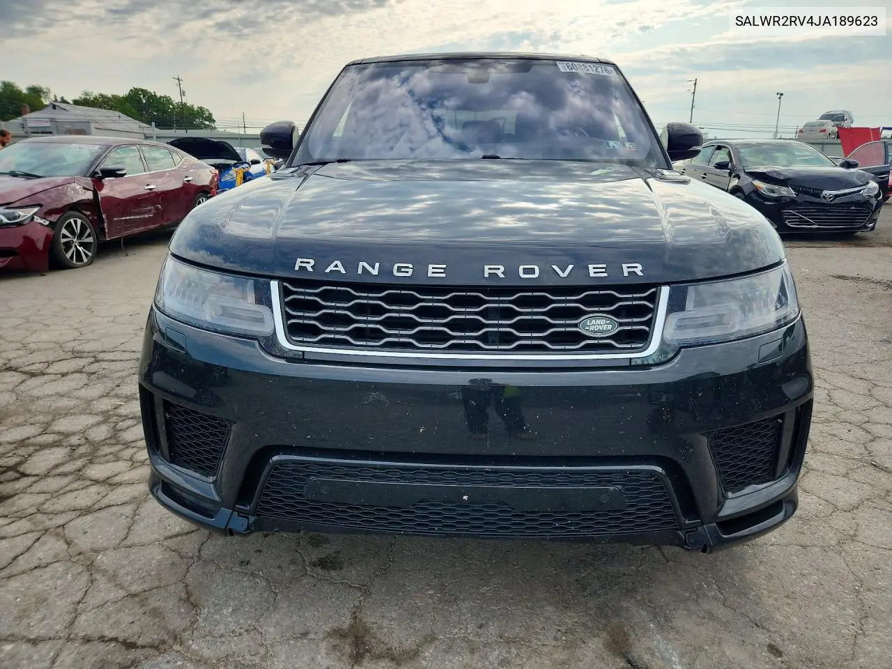 2018 Land Rover Range Rover Sport Hse VIN: SALWR2RV4JA189623 Lot: 60881276