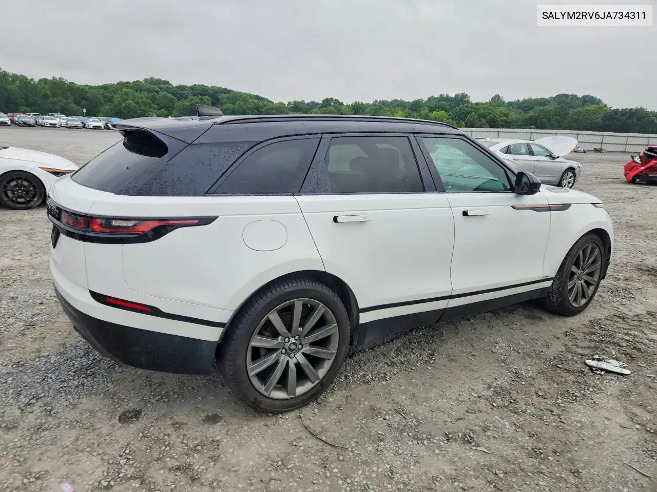 2018 Land Rover Range Rover Velar R-Dynamic Hse VIN: SALYM2RV6JA734311 Lot: 60889686