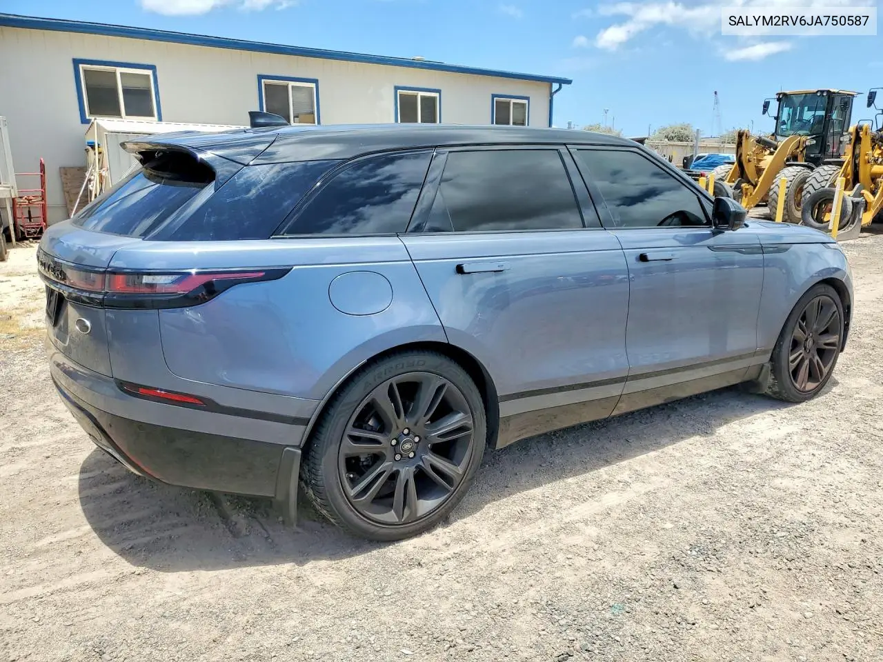 2018 Land Rover Range Rover Velar R-Dynamic Hse VIN: SALYM2RV6JA750587 Lot: 61056676