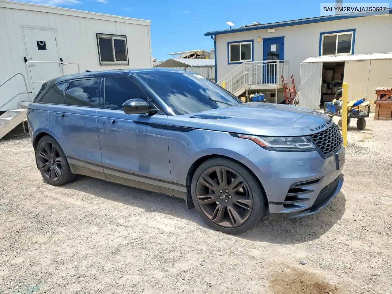 2018 Land Rover Range Rover Velar R-Dynamic Hse VIN: SALYM2RV6JA750587 Lot: 61056676