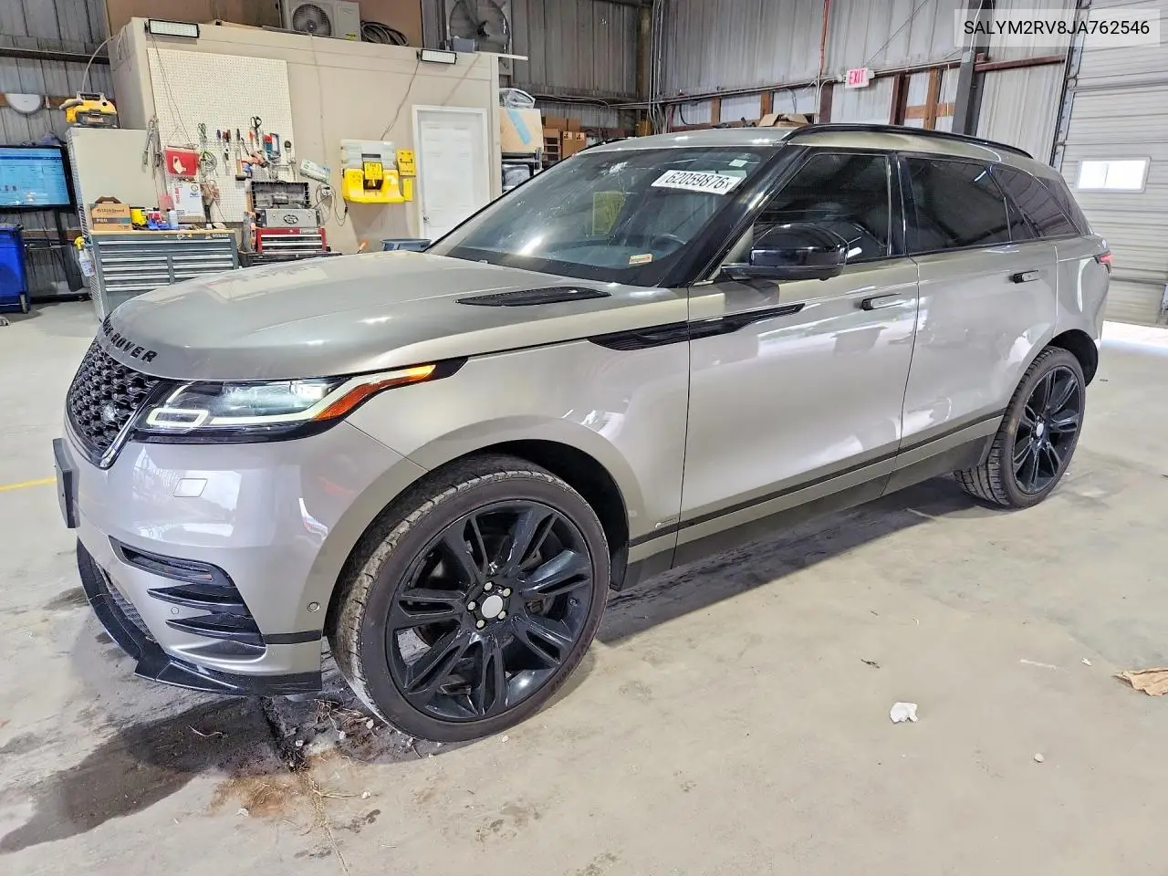 2018 Land Rover Range Rover Velar R-Dynamic Hse VIN: SALYM2RV8JA762546 Lot: 62059876