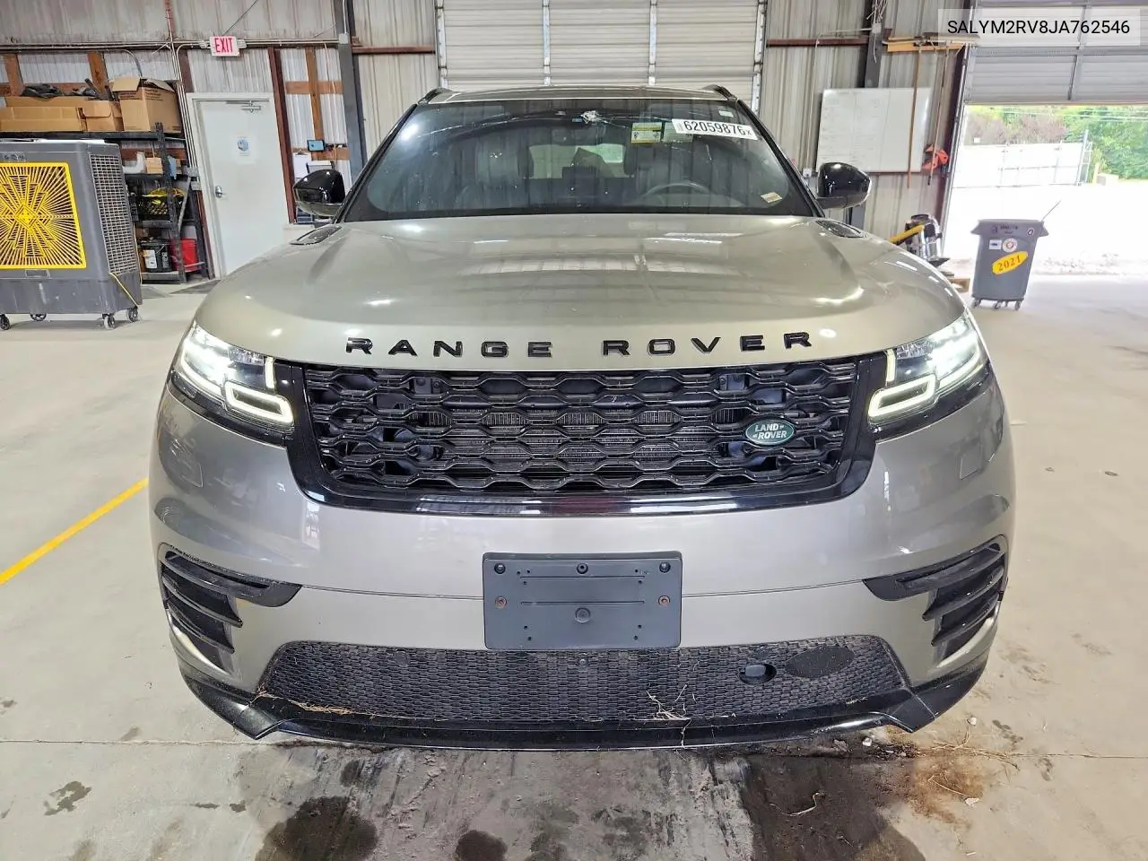 2018 Land Rover Range Rover Velar R-Dynamic Hse VIN: SALYM2RV8JA762546 Lot: 62059876