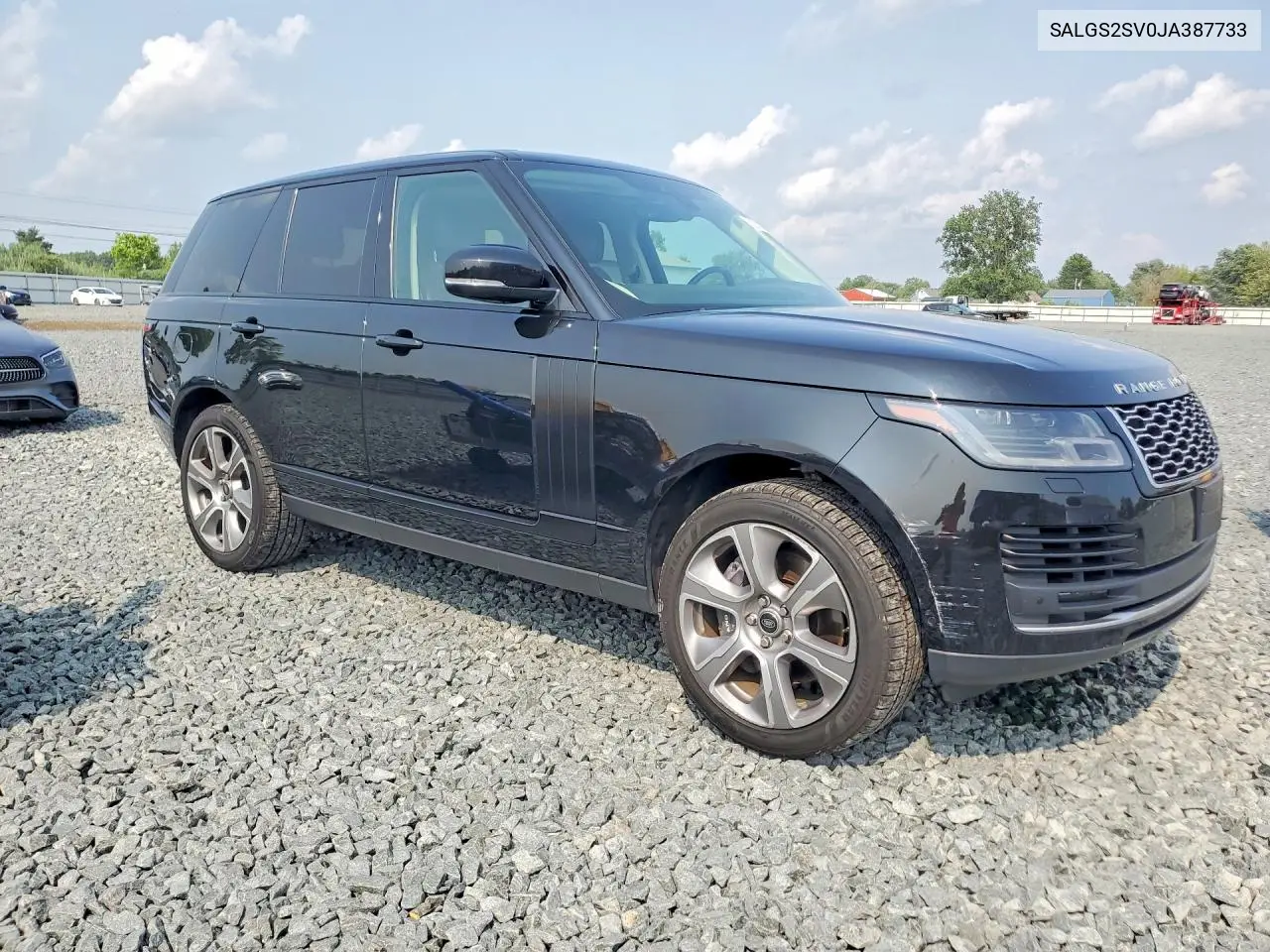 2018 Land Rover Range Rover Hse VIN: SALGS2SV0JA387733 Lot: 62251916