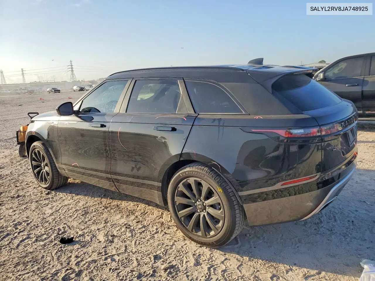 2018 Land Rover Range Rover Velar R-Dynamic Se VIN: SALYL2RV8JA748925 Lot: 79136255