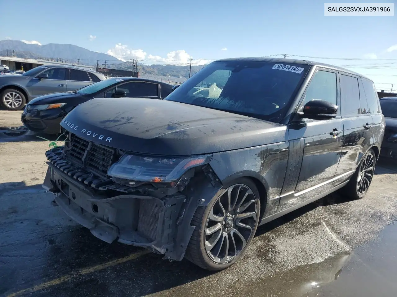 SALGS2SVXJA391966 2018 Land Rover Range Rover Hse