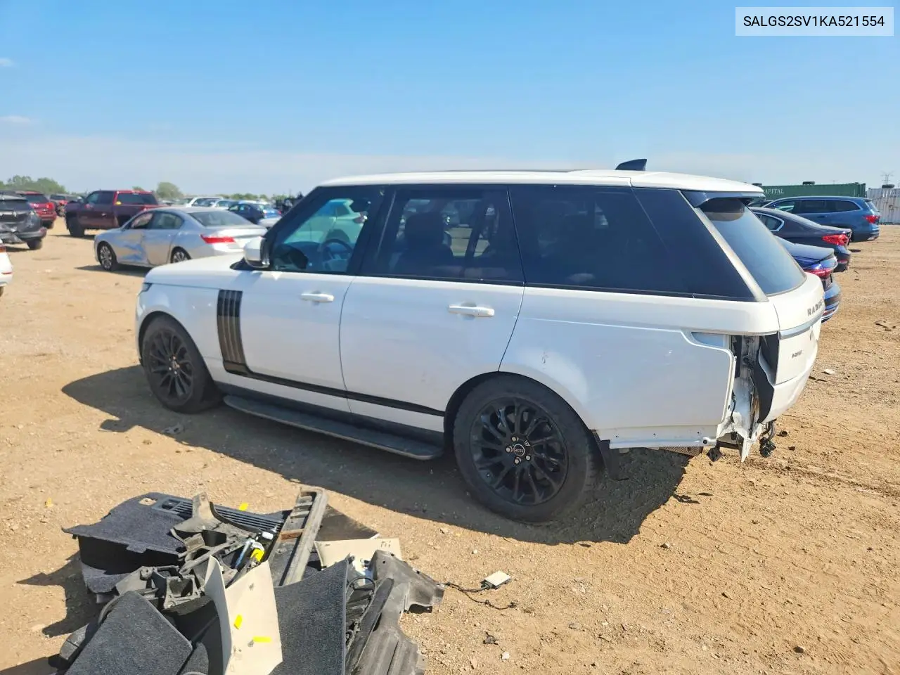2019 Land Rover Range Rover Hse VIN: SALGS2SV1KA521554 Lot: 49080556